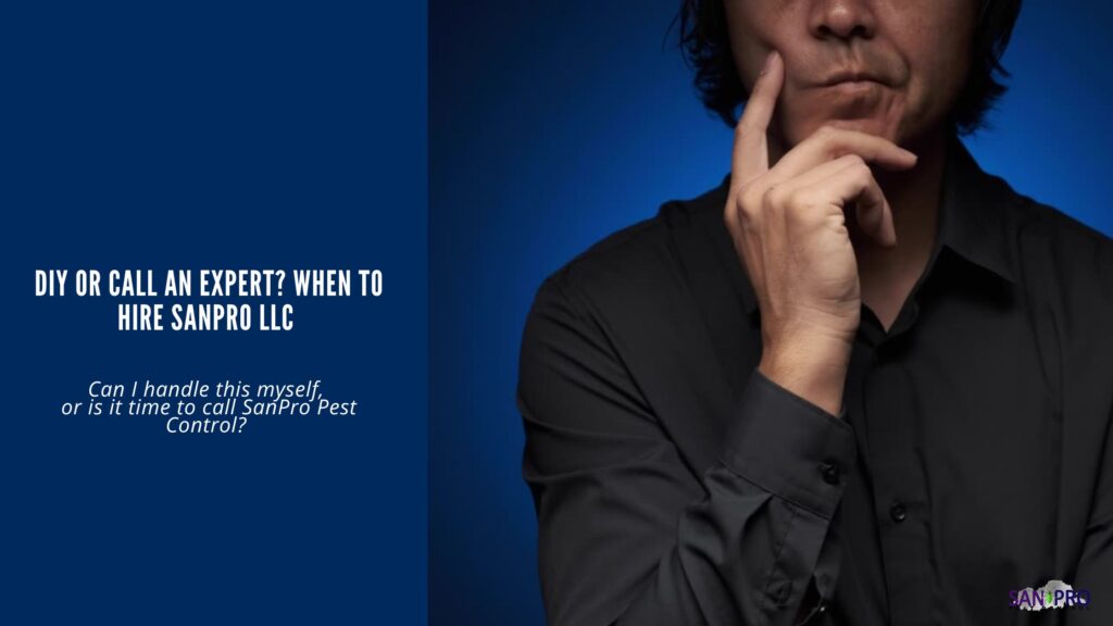 DIY or Call an Expert? When to Hire SanPro LLC